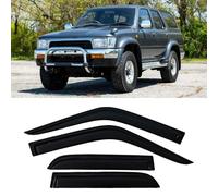 Huiloogye Deflecteurs de Pluie pour Toyota HILUX Surf 1991-1995 - Déflecteurs d'air Pare-Pluie Vitre Latérale Protection Contre la Pluie - adhésifs