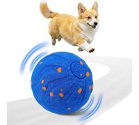Huimpet Balle interactive pour chien, jouet interactif à mouvement automatique, balles méchantes, balle vibrante E-TPU pour chiens de taille moyenne et grande taille, étanche IP54, rechargeable par
