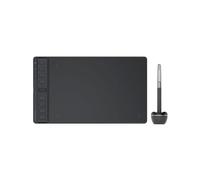 HUION Inspiroy 2 M Tablette Graphique 9x5 Pouces avec Molette de Défilement, 8 Boutons Personnalisables, Stylet sans Pile, Support de l’Inclinaison à 60°, pour l’Art Numérique, Design et Dessin,Noire
