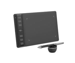 HUION Inspiroy 2 S Tablette Graphique, 6 Touches de Pression et de Défilement, Nouveau Stylet PW110, Tablette de Dessin Portable 6,3 x 3,9 Pouces pour Dessiner, étudier et Travailler à Domicile, Noir
