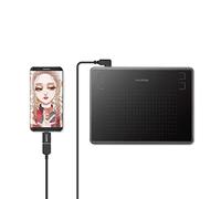 HUION Inspiroy H430P Tablette Graphique, 12,2 x 7,6 cm Tablette Dessin, Stylet sans Pile, Compatible Mac, Windows, Android et macOS, Idéal pour Dessiner et Apprendre à la Maison ou en Déplacement