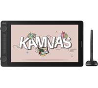 HUION Kamvas 13 Gen3 Tablette Graphique avec Écran, Tablette de Dessin en Verre Canvas de 13,3, 99% sRGB, Pentech 4.0, 16384 Pression du Stylet, Doubles Cadrans, Support Réglable, Noir G