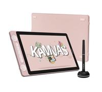 HUION Kamvas 13 Gen3 Tablette Graphique avec Écran, 13,3 Pouces,PenTech 4.0,Rose