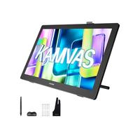 HUION Kamvas 22 Gen3 Tablette Graphique avec Écran, 2,5K QHD, 21,5 Pouces