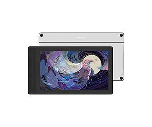 HUION Kamvas Pro 16 2.5K Tablette Graphique avec Ecran Professionnel QHD 15.8 Pouces, 145%% sRGB, Stylet Passif, Compatible avec Android,Chrome, Idéal pour l'enseignement en Ligne