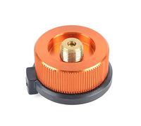 HUIOP 1 pièces Adaptateur de réchaud de Camping Adaptateur de Propane vanne Lindal Adaptateur de Cartouche de Butane Cylindre convertisseur de Cartouche de gaz