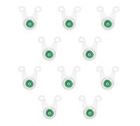 HUIOP 10 pcs Tente Guirlande Lumineuse Garde Corde Suspensions Lumières Camping en Plein Air Lumière Environnementale IPX4 Étanche