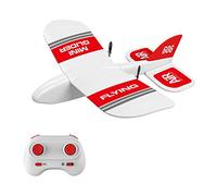 HUIOP 2.4G RC Airplane Flying Aircraft pour débutants EPP Foam Glider Avion à aile fixe RTF Foam Plane Télécommande Gliding Aircraft Modèle Cadeaux Mousse d'avion