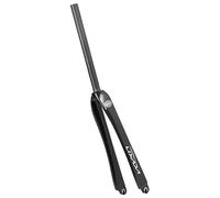 HUIOP 25.4mm Ultra-Léger Pleine Fourche De Vélo De Route en Fibre De Carbone 700C Vélo Pignon Fixe Vélo Fourche Fixie Vélo Fourche Avant 25.4mm,Fourche de vélo