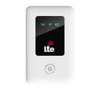 HUIOP 4G LTE Mobile WiFi Portable WiFi Hotspot MiFi avec Emplacement pour Carte SIM Support Batterie 2100mAh 10 Utilisateurs pour l'Asie Afrique Région