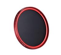HUIOP 58mm Slim ND Fader Filtre Variable Densité Neutre ND2 à ND400 Rouge Remplacement pour Canon Nikon DSLR Appareil Photo