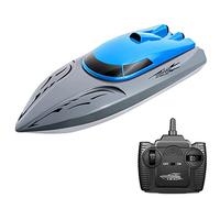 HUIOP 806 2,4 G RC Bateau télécommandé 20 km/h imperméable haute vitesse Bateau RC Bateau de course Cadeau pour bateau à grande vitesse