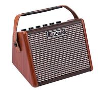 HUIOP AG-15A 15W Amplificateur de guitare acoustique portable BT haut-parleur batterie rechargeable intégrée avec interface microphone, amplificateur de guitare acoustique, amplificateur