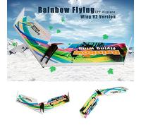 HUIOP Ailes de Danse Hobby E0511 Aile Volante V2 Avion RC Avion 800mm Envergure Aile Delta Aile Poussoir KIT,Avion