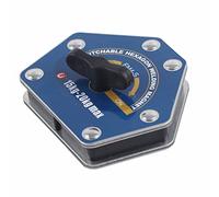 HUIOP Aimant de Soudage Hexagonal Commutable, Adaptateurs Multi-angles Robustes pour Plaques D'acier et Tuyaux Atelier de Soudage 1 Pièce