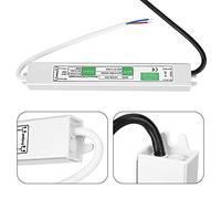 HUIOP Alimentation LED étanche 12 V 30 W, Pièces électriques, Haute fiabilité pour L'éclairage LED, les équipements D'automatisation et la de sécurité avec Protection contre les