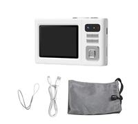 HUIOP Appareil Photo Numérique pour Enfants, Enregistrement Haute Définition 2K, Mode beauté pour Adolescents et Débutants, écran Bleu 1x2,8 Pouces