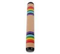 HUIOP Bâton de Pluie en Bois 13,8 Pouces Hochet Musical en Hêtre | Hêtre Naturel, Son de Gouttes de Pluie, Apprentissage Précoce, Percussion Orff, Faiseur de Pluie pour Réunions Familiales