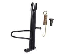 HUIOP Béquille de Moto en Acier Inoxydable Noir Antidérapant, Structure Triangulaire Stable, épaisse et Durcie, Adaptée aux Motos et à un Large éventail D'utilisations, Fabriquée en (18CM)