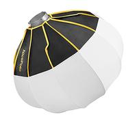 HUIOP Boîte à lumière pliable en forme de boule avec support Bowens Installation rapide Portable pour flash stroboscopique Speedlite Studio 50 cm