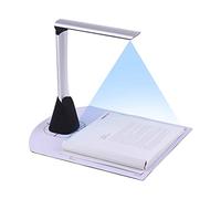 HUIOP Caméra De Documents USB,Portable Haute Vitesse USB Book Image Scanner Caméra Documentaire 5 Méga Pixels HD Haute Définition Max. Taille De Balayage A4 avec Lumière LED pour Classe Banque De