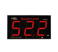 HUIOP Capteur de Niveau AR884A avec Grand écran LCD Capteur de Niveau numérique sonomètre Mural Capteur de Niveau de Bruit numérique Appareil de contrôle du décibel Appareil de Mesure du