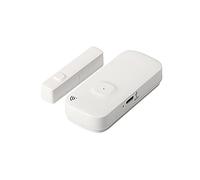 HUIOP Capteur de porte WIFI APP contrôle porte fenêtre ouverture capteur d'alarme de sécurité interrupteur magnétique détecteur sans fil Compatible avec Alexa Home IFTTT,Capteur de fenêtre de porte Wi