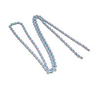 HUIOP Chaîne de Vélo de Montagne, Forte Résistance aux Chocs, Chaîne Semi-creuse Légère à 11 Vitesses pour Vélo Route, Acier coloré, Adaptée aux Cyclistes Longue Distance