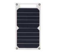 HUIOP Chargeur de Panneau Solaire 10 W,Ultra Ports USB Chargeur Solaire 10W Portable Mince de Silicium monocristallin Panneau Solaire 5V pour 6s / 6 / Plus Galaxy S6 / S7 / Edge/Nexus 5X / 6P Haute