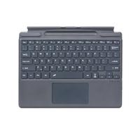 HUIOP Clavier rétroéclairé/non rétroéclairé, disposition compacte, longue durée de vie, design ergonomique, léger, compatible avec les tablettes Surface Pro 8/9/X, idéal pour les employés de bureau et