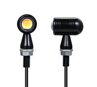 HUIOP Clignotants,Moto Mini Vintage LED Clignotants Clignotant Voyant
