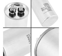 HUIOP Condensateur de Moteur CBB65A-1 30uF AC 450V, Structure de Rouleau Non Inductive à Film de Polypropylène métallisé pour Réfrigérateur de Moteurs de Climatiseur, adapté au
