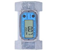 HUIOP Débitmètre Numérique électronique de Haute Précision et de Taille Compacte, Débitmètre de Gazole avec Matériau en Alliage D'aluminium, Précision de Calcul ± 1%, Très Pratique