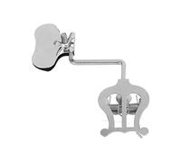 HUIOP Dossier de Musique Mini Support de Partition Musique Portable et Durable pour Fanfares Fer Argent 1 unité