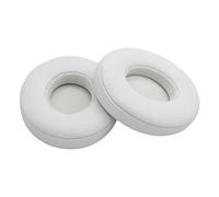 HUIOP Ecouteurs Oreillettes Housse de Protection Remplacement Protein Mousse à Mémoire de Forme Coussinets Compatible avec Beats Solo 2/3 Blanc