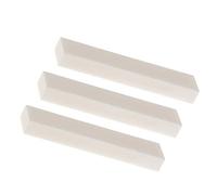 HUIOP Écrous d'os blancs de guitare 3 unités pour basse électrique, mandoline, banjo, ukulélé 52 x 6 x 10 mm portable, basse électrique, mandoline banjo ukulélé