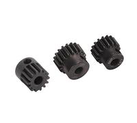 HUIOP Ensemble D'engrenages de Pignon de Moteur RC, Résistant à l'usure, Antirouille, Rouleau en Douceur pour Voiture RC 1/10, Arbre 3.175mm 14T 16T 18T, 3 Pièces