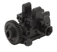 HUIOP Ensemble D'engrenages Différentiels Arrière pour Voiture Radiocommandée ZD Racing 1/16 Durable et Léger avec des Performances Optimales pour Voiture Télécommandée Plastique 52x42x34mm