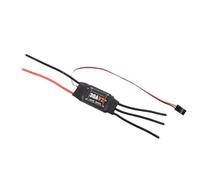 HUIOP ESC sans Balais 30 A, Prise Non Soudée 5 V 2 A BEC Contrôleur de Vitesse électrique sans Balais pour Modèles à Voilure Fixe, Multirotor et Quadricoptère, LiPo 2-4S, Protection