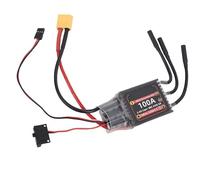 HUIOP ESC sans Balais de Précision 100A, Démarrage en Douceur pour Moteur sans Balais Outrunner 3532 3542, Contrôle de Vitesse ESC pour Amateurs RC