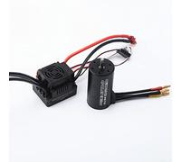 HUIOP Étanche 3670 2650KV, Étanche 3670 2150KV Brushless Moteur 120A Brushless ESC Combo Set pour 1/8 Télécommande Voiture Camion,Étanche 3670 2150KV
