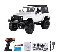 HUIOP F1 RC Voiture Camion télécommandé à échelle 1/14 4WD 2,4 GHz Camion tout-terrain RC 30 km/h Véhicule sur chenilles haute vitesse avec lumière LED Voiture de course RC pour adultes