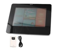 HUIOP FanJu FJ3373 météo numérique multi Réveil LCD Prévisions météo intérieures et extérieures Baro Thermo Hygro avec cap extérieur sans fil Cordon d'alimentation USB, météo numérique