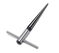 HUIOP Foret, outils d'alésage de trous de goupille de pont Manche en T conique 6 Guitare acoustique striée Outil de coupe pour menuiserie Foret de noyau Outil de collecte Luth