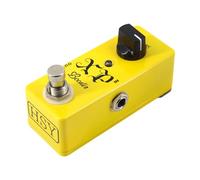 HUIOP Guitar XP Booster Pédale d'effets de guitare électrique True Bypass Boîtier en alliage de zinc DC 9 V 6,35 mm Interface d'entrée/sortie Mini Guitar XP Booster Effector