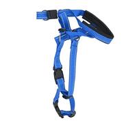 HUIOP HUIOP Collier de Tête de Chien Respirant pour Chiens, Couvre-Bouche Réglable avec Sangle en Tissu en Nylon et Boucle Métal, Harnais Tête Léger Anti-Morsure avec Design Respirant pour (XL)