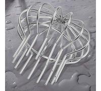 HUIOP HUIOP Un Grand Déplacement Empêche Le Blocage, Une Belle Apparence, Un Drain de Sol Solide en Acier Inoxydable, adapté au Jardin Extérieur sur Le Toit (110 Tubes)