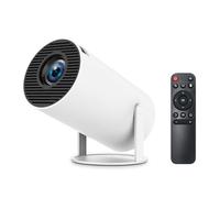 HUIOP HY300PRO Mini dortoir à projecteur Résolution 1280 x 720P Système intégré 11.0 Correction automatique du coussin 0°-180° Angle de projection 160ANSI Version avec télécommande AV1