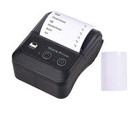 HUIOP Imprimante De Reçus,Imprimante De Reçus Thermique Portable sans Fil BT 58 Mm 2 Pouces Mini USB Bill Pos Imprimante Mobile Prise en Charge De La Commande d'impression Esc/Pos Compatible avec