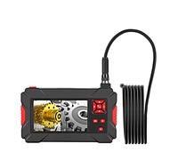 HUIOP Industriel avec caméra d'inspection automobile de 8 mm, lumière LED, écran 4,3", endoscope numérique 1080p